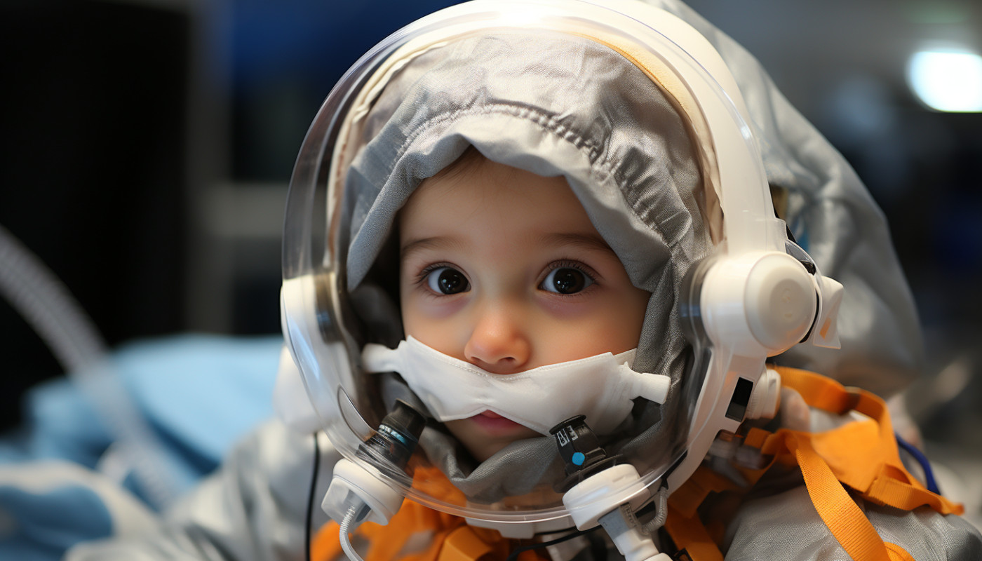 Covid-19 : un bébé avec une charge virale importante